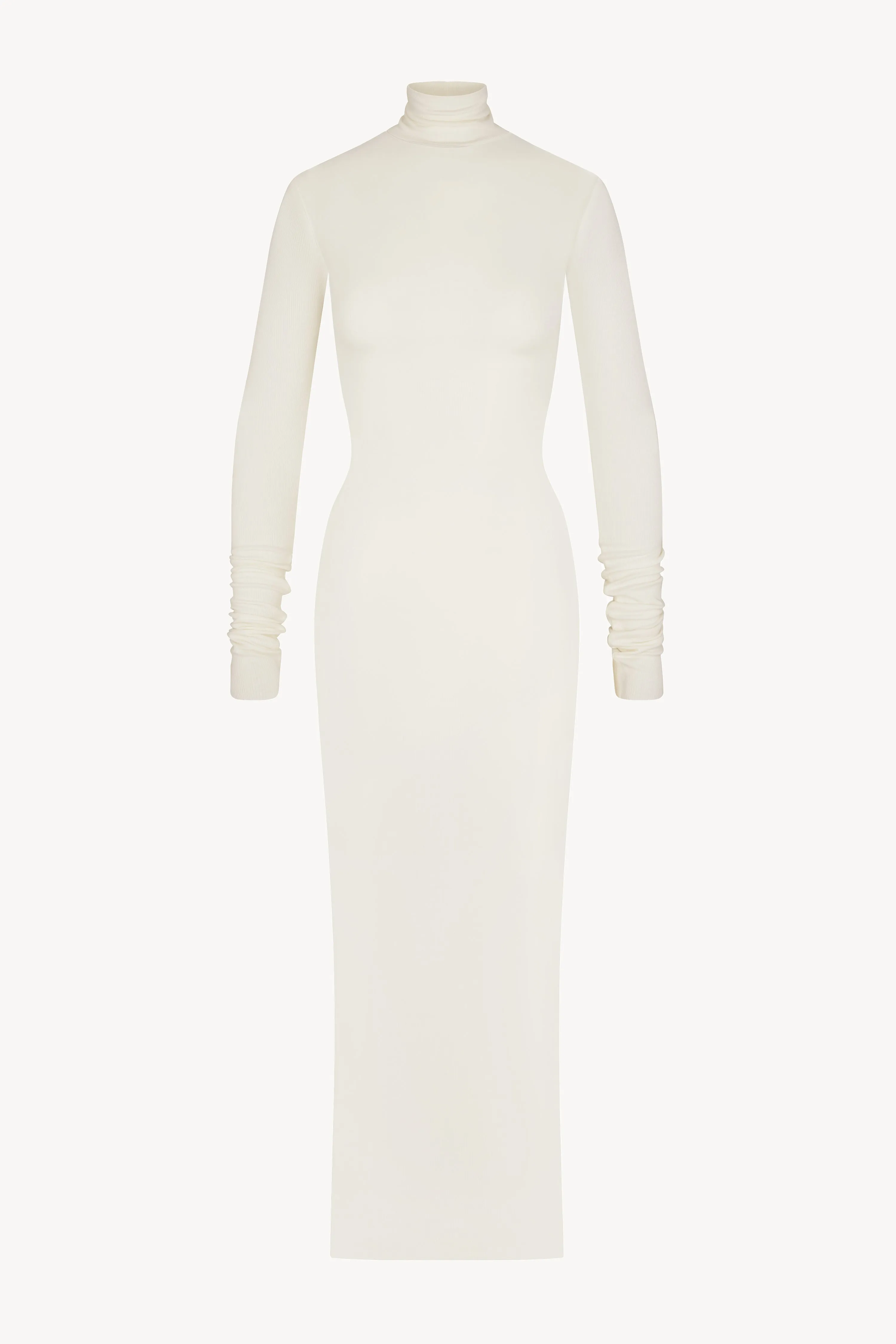 Long Sleeve Turtleneck Maxi Dress