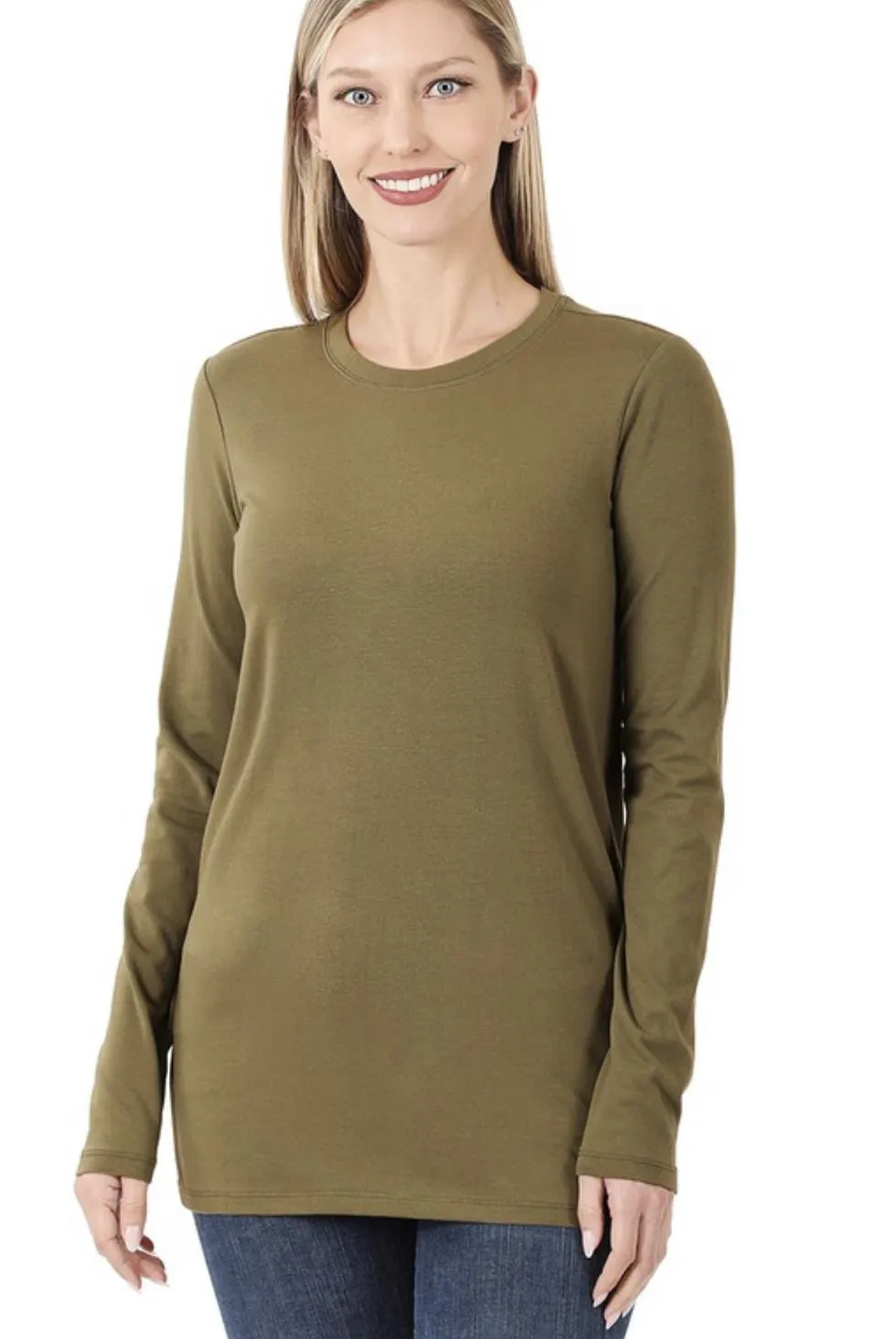 Long-sleeved Crewneck