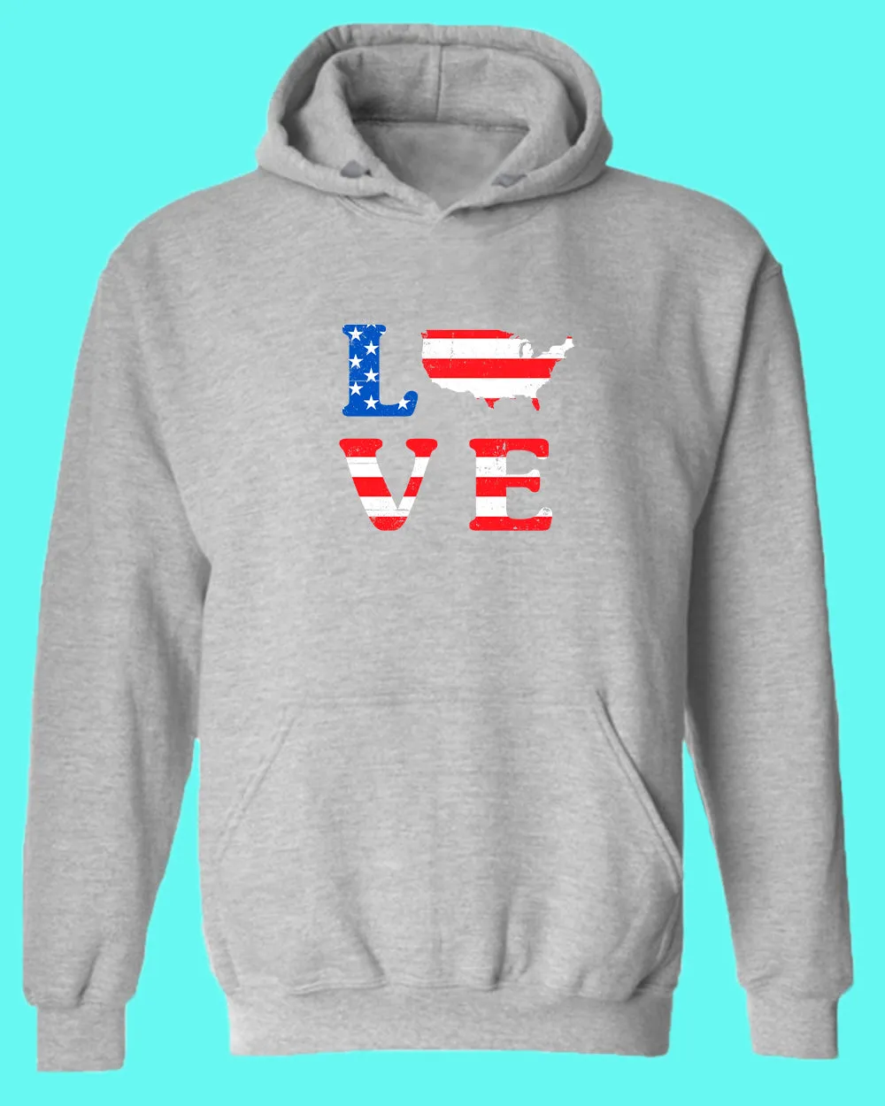 Love America hoodie