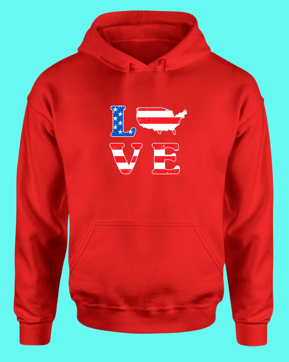 Love America hoodie