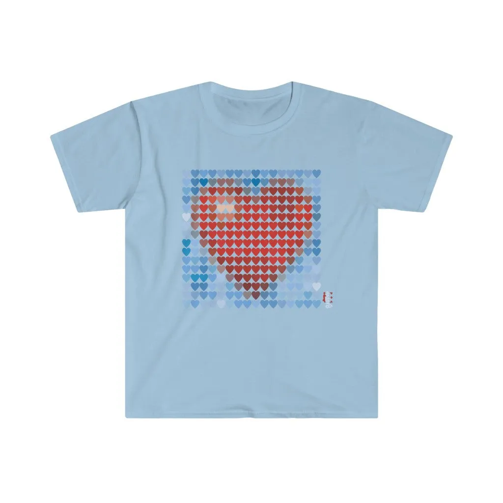 Love From a Distance - Men's Fitted Workout T Shirt