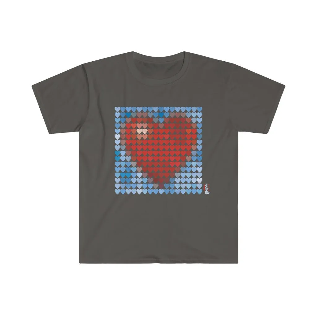 Love From a Distance - Men's Fitted Workout T Shirt