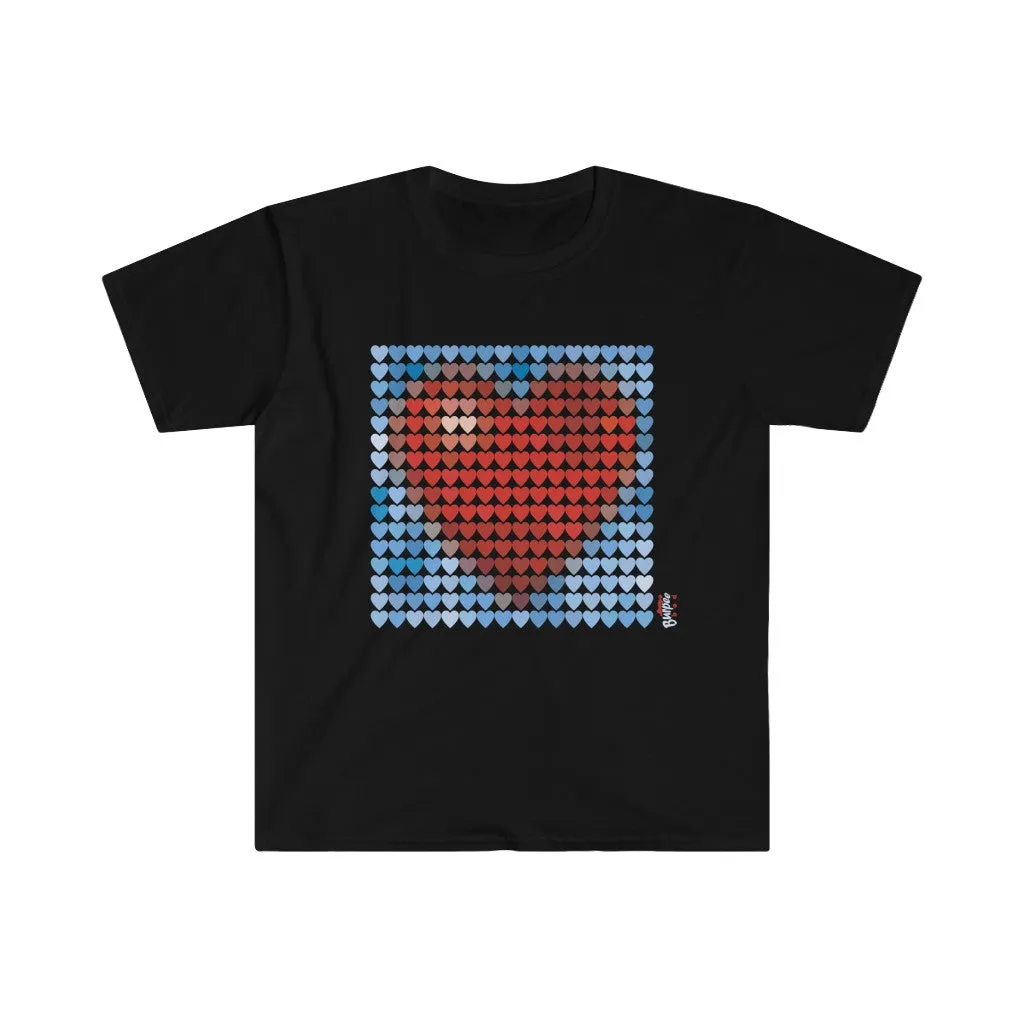 Love From a Distance - Men's Fitted Workout T Shirt