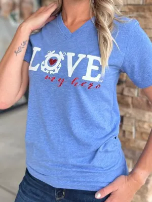 Love My Hero Tee - Coast Guard