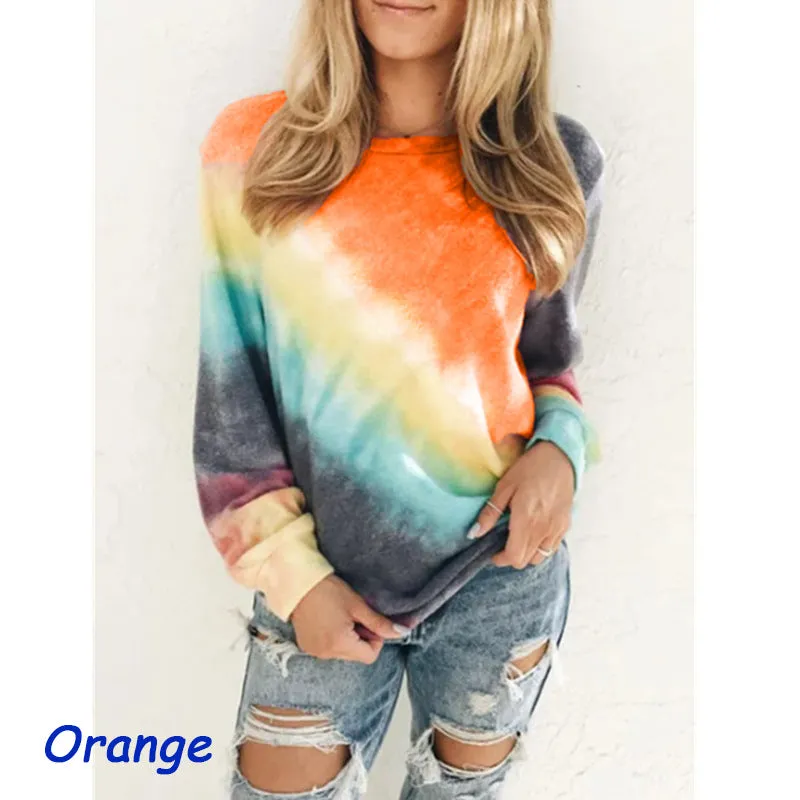 LS TIE DYE TEE SHIRT