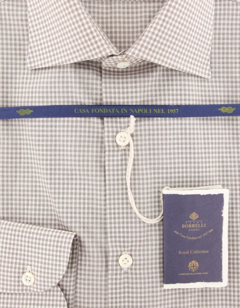 Luigi Borrelli Brown Shirt - Slim