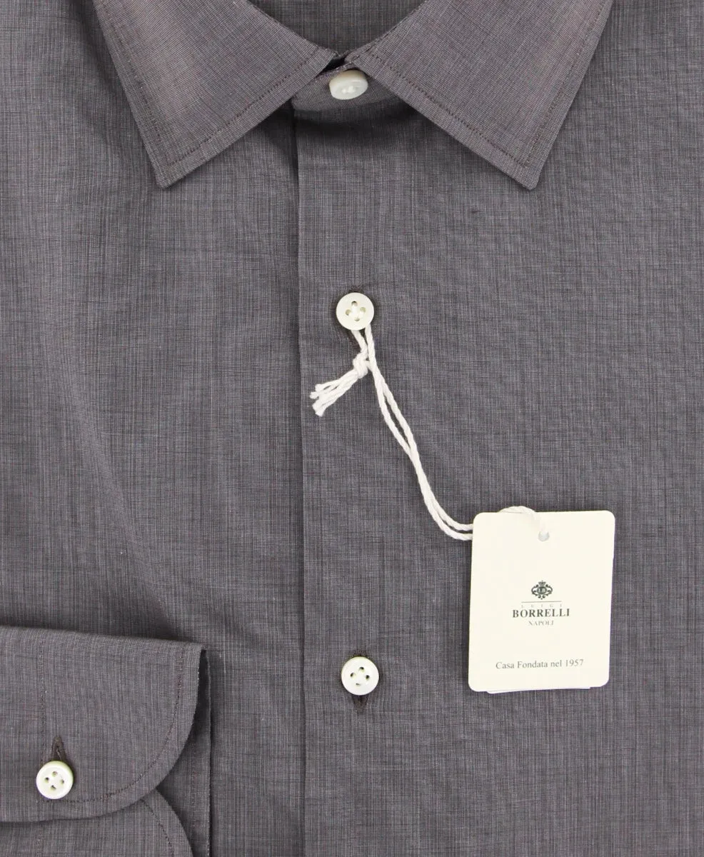 Luigi Borrelli Brown Shirt - Slim