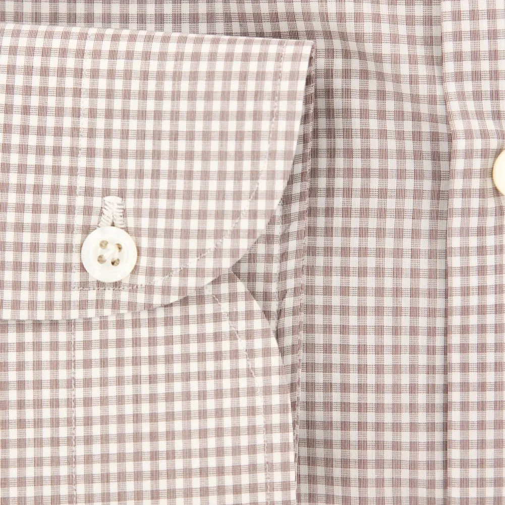 Luigi Borrelli Brown Shirt - Slim
