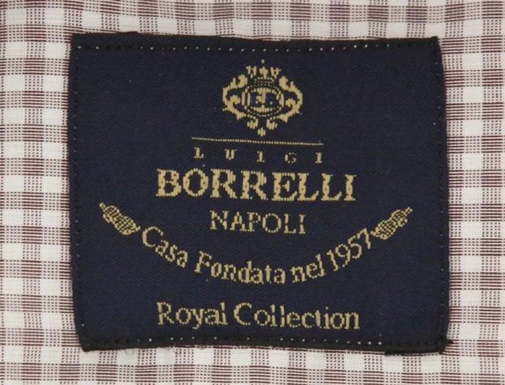 Luigi Borrelli Brown Shirt - Slim