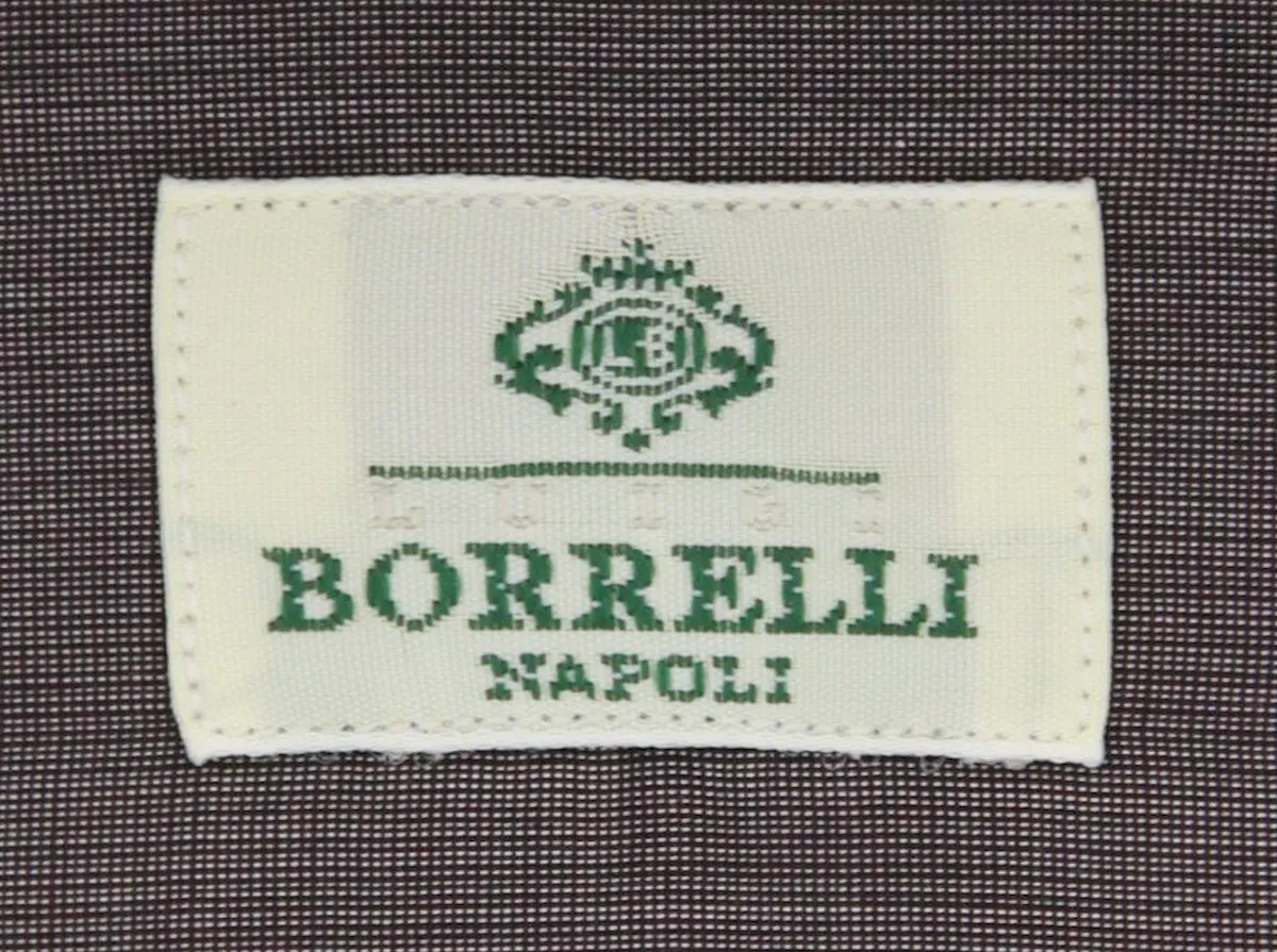 Luigi Borrelli Brown Shirt - Slim