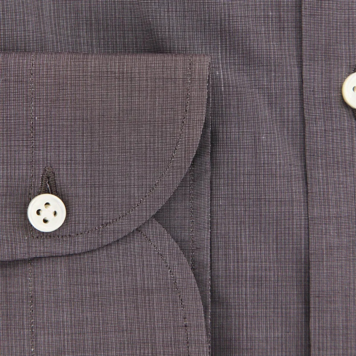 Luigi Borrelli Brown Shirt - Slim