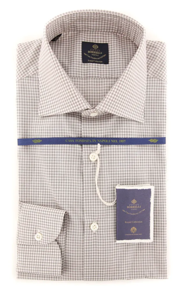 Luigi Borrelli Brown Shirt - Slim