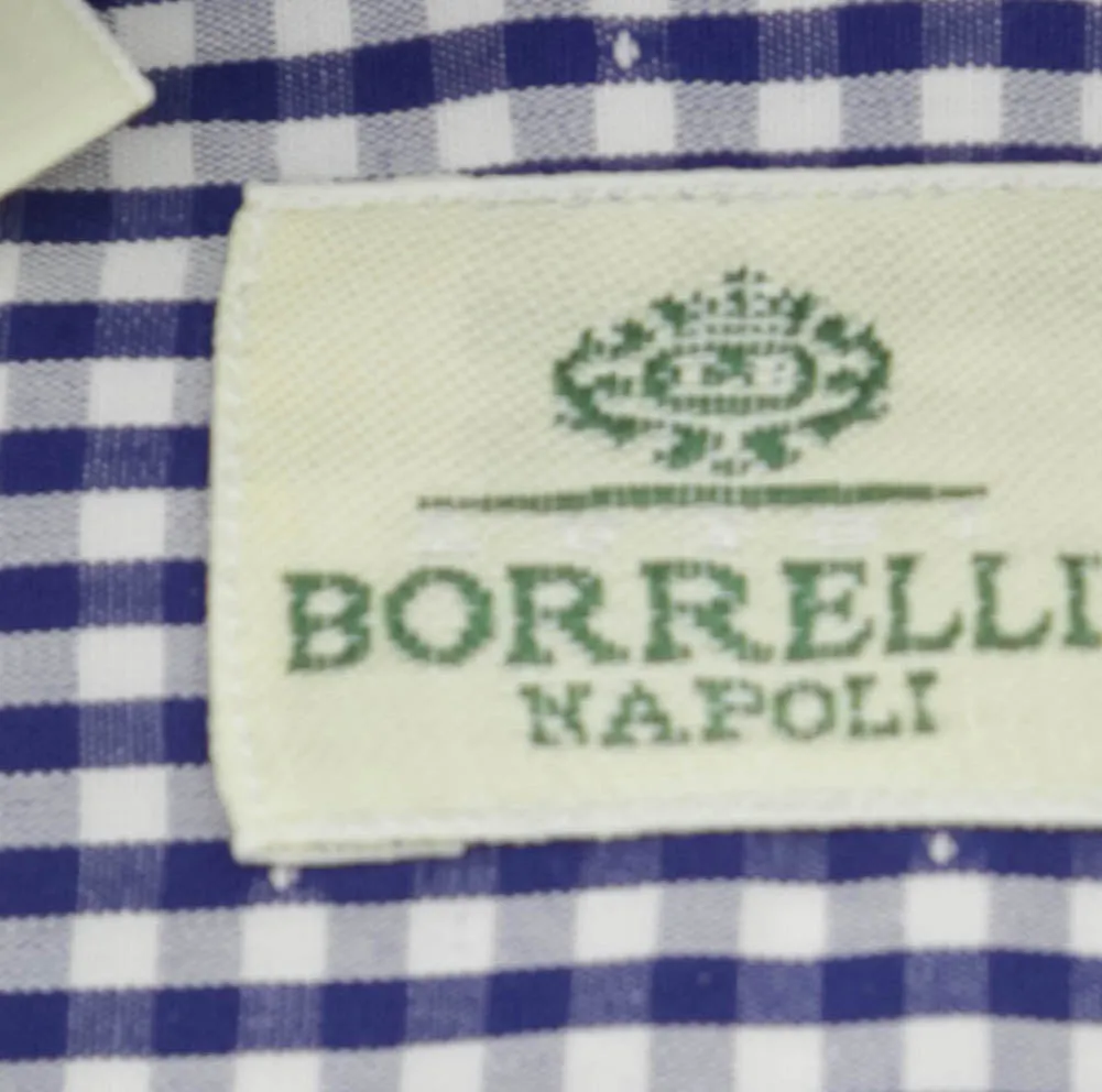 Luigi Borrelli Navy Blue Shirt - Slim