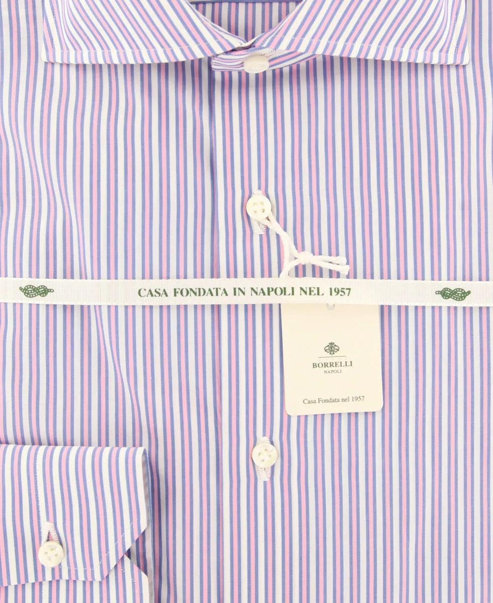 Luigi Borrelli Pink Shirt - Slim