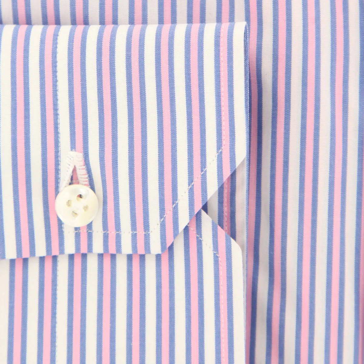 Luigi Borrelli Pink Shirt - Slim