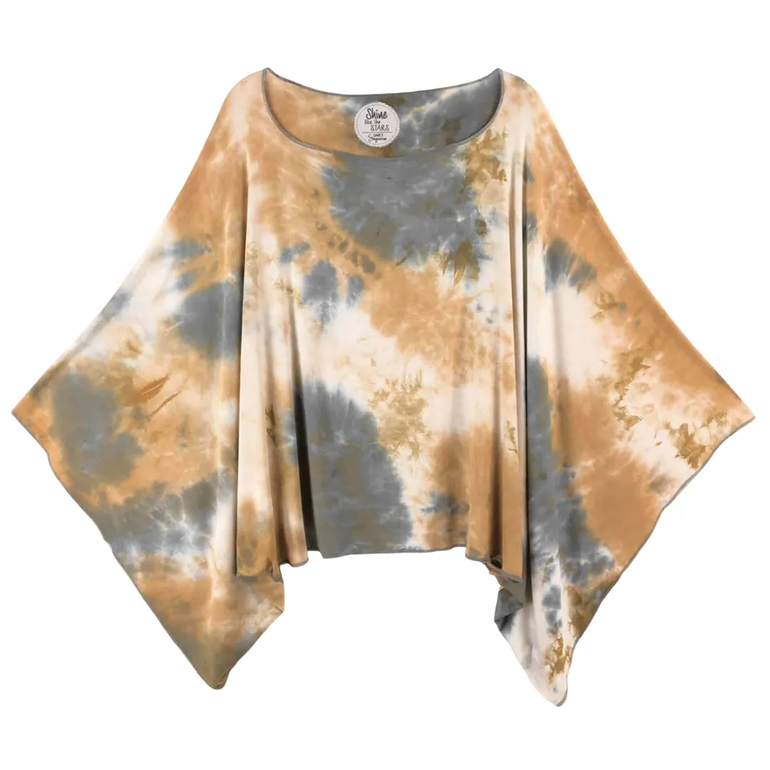 Luna Midwaist Tie Dye Top - Nopal