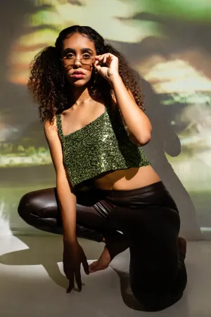 Luna Sequin Top