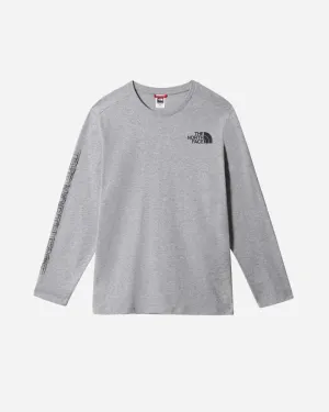 M Coordinates Long Sleeve Tee - Grey