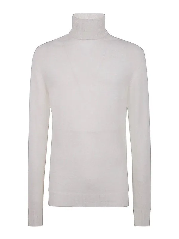 Maglione In Cashmere Con Collo Dolcevita
