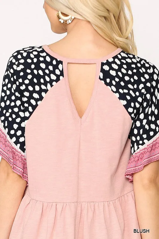 Make it Happen Tunic: Blush
