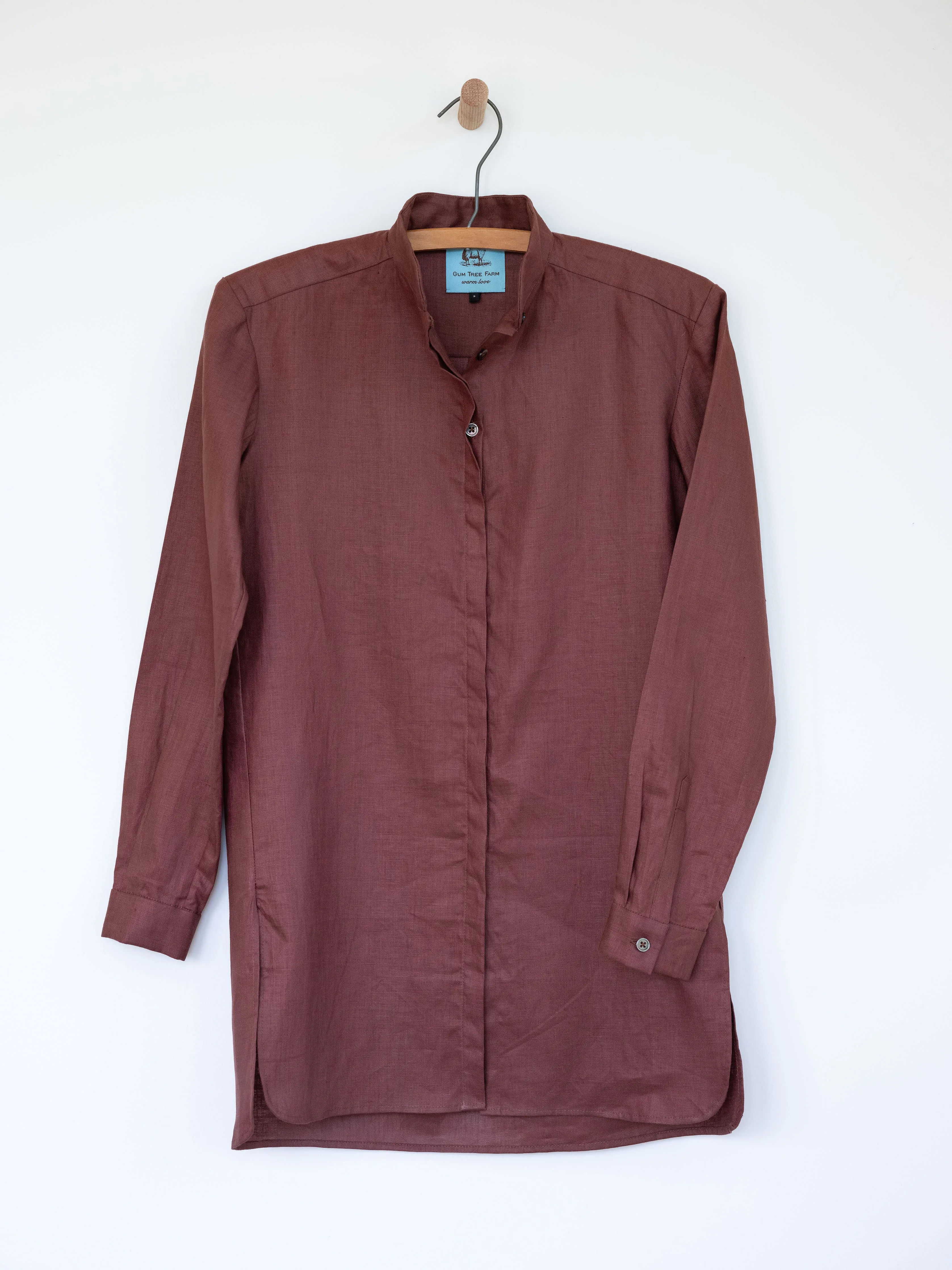 Mandarin Tunic in Linen