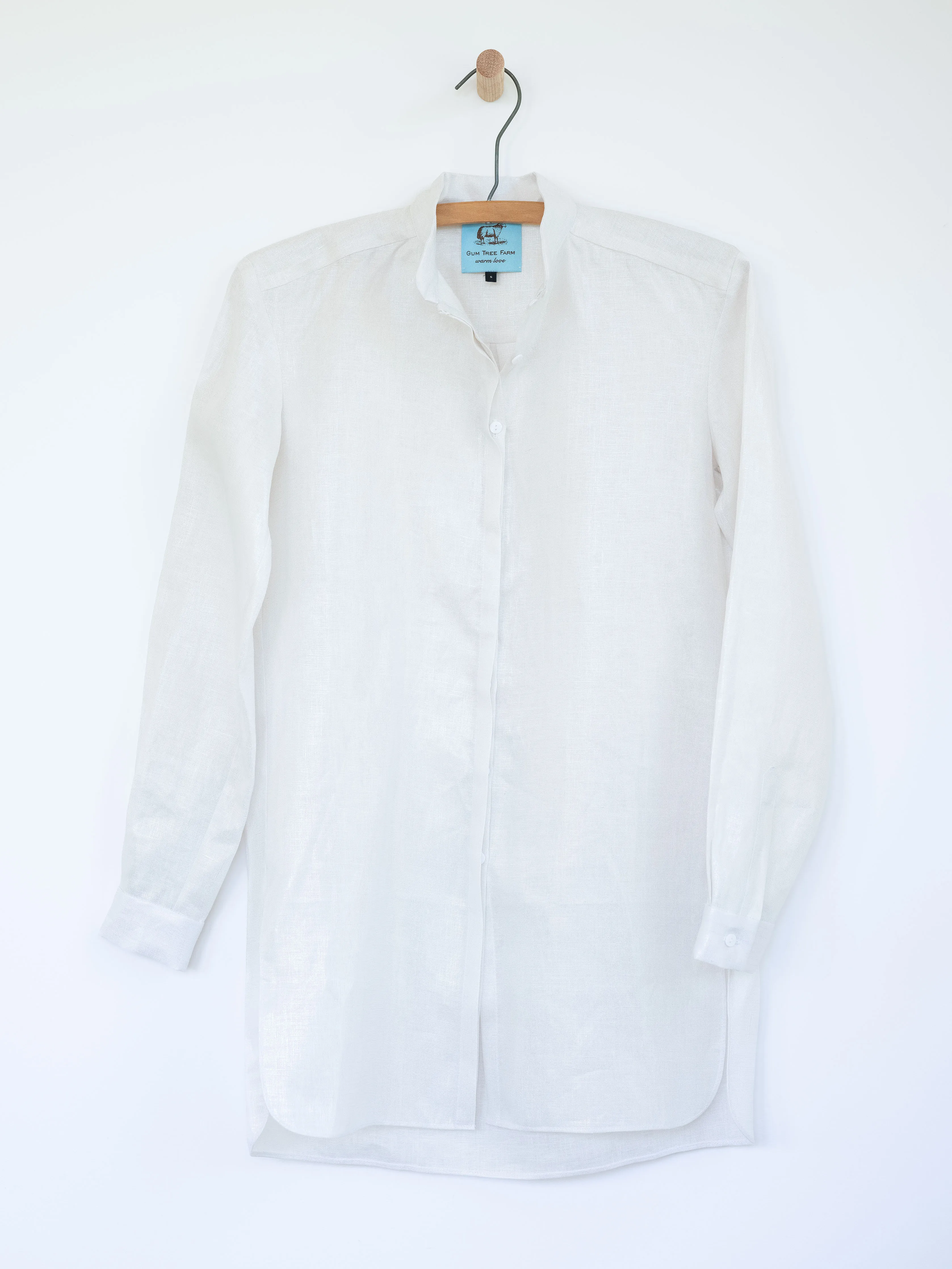 Mandarin Tunic in Linen