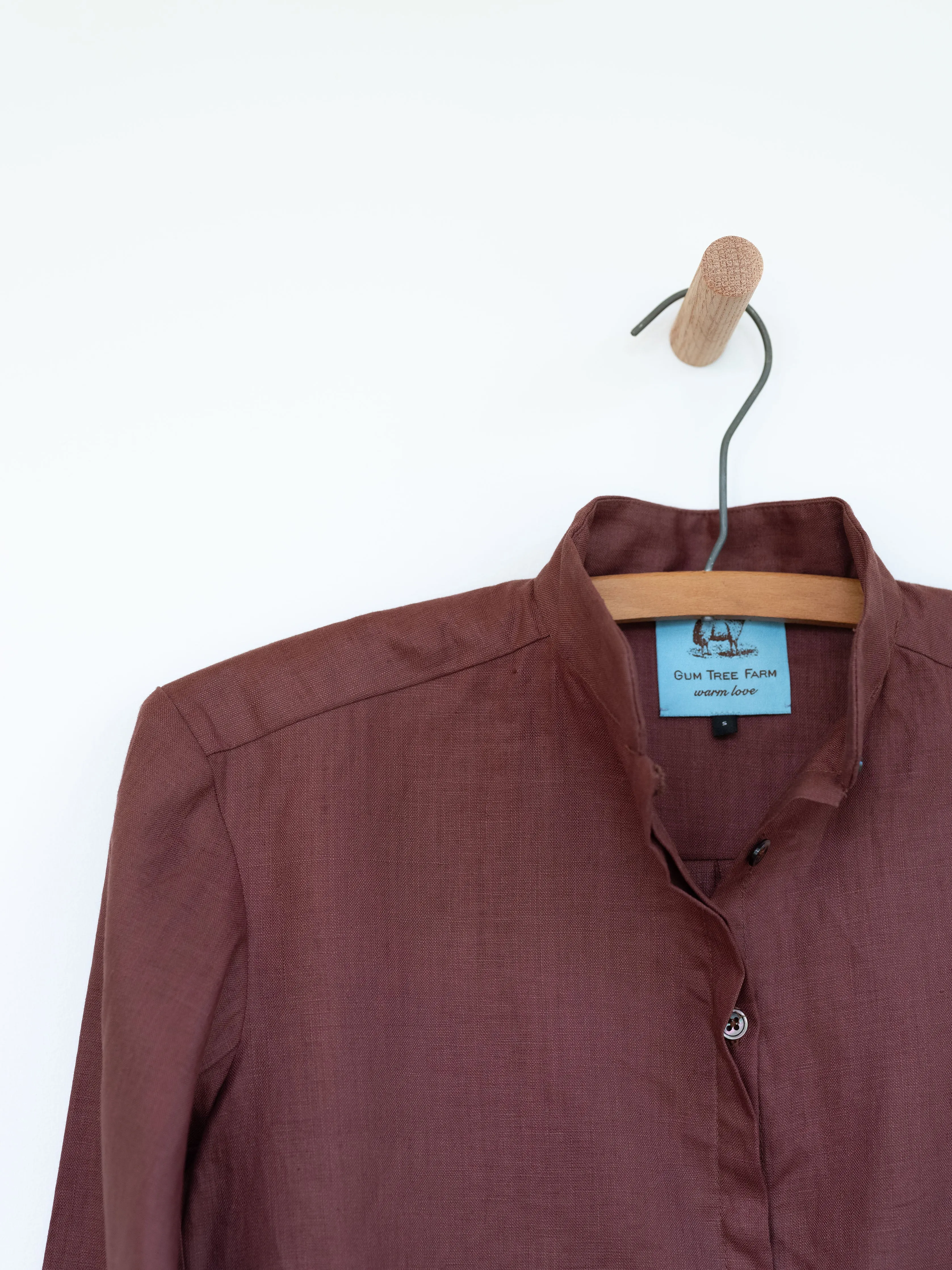 Mandarin Tunic in Linen