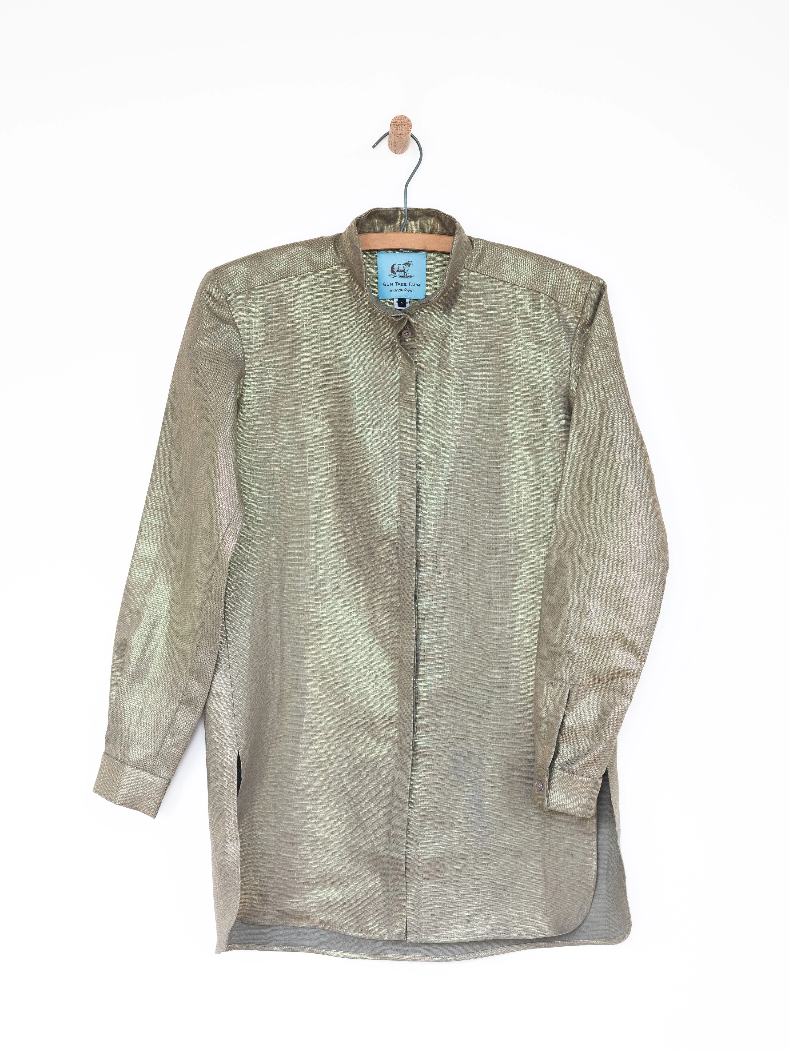 Mandarin Tunic in Linen