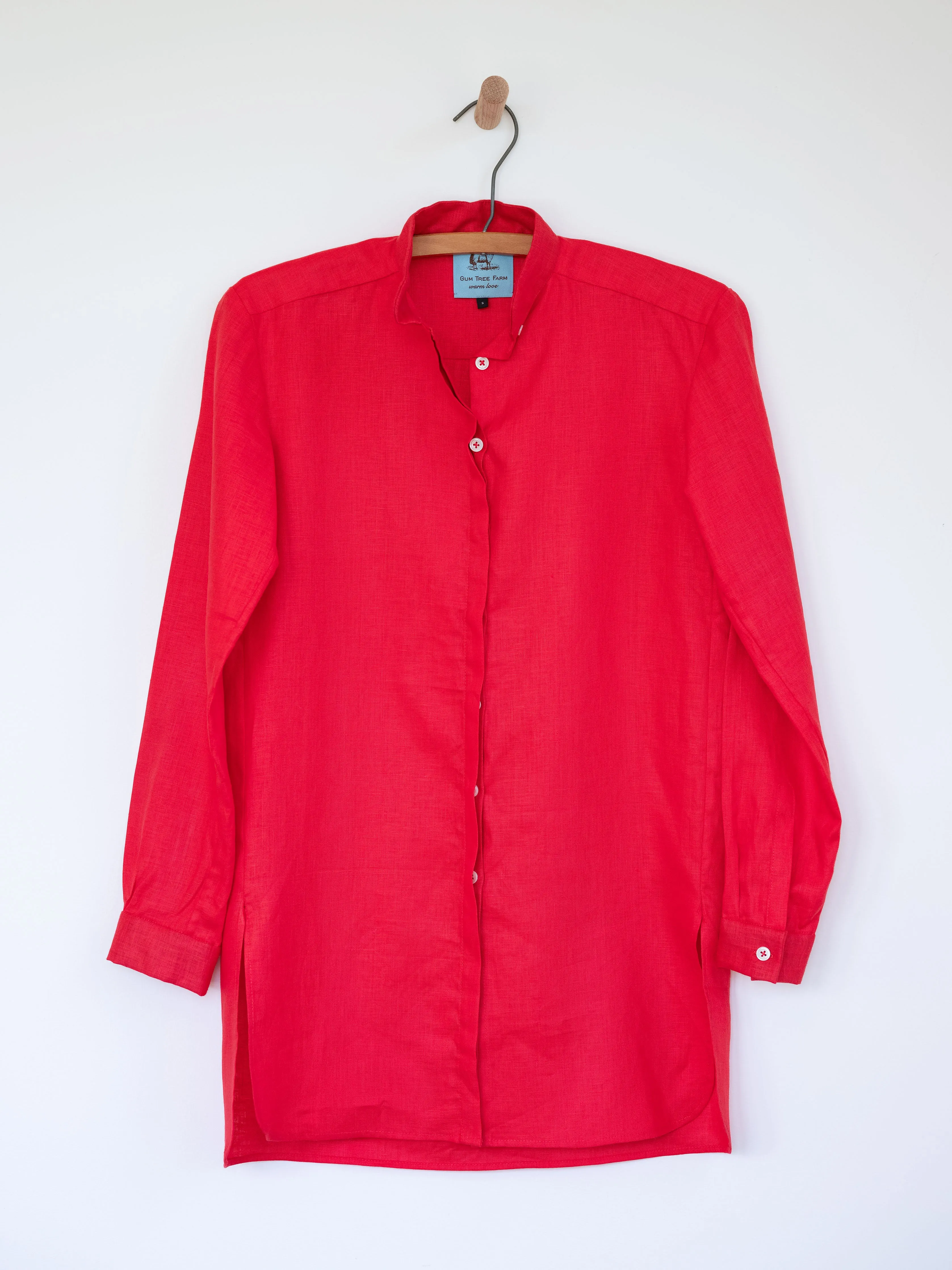 Mandarin Tunic in Linen