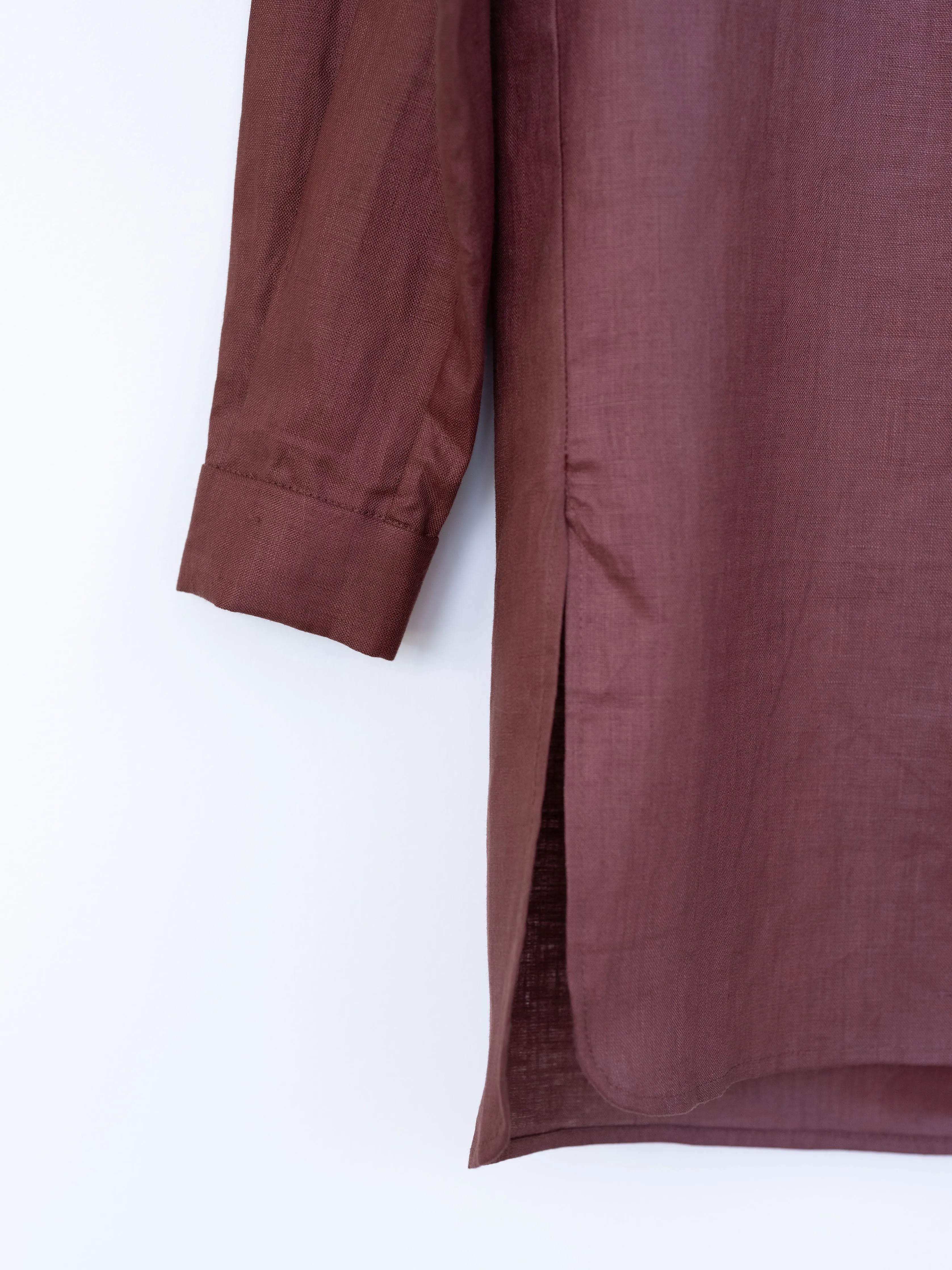 Mandarin Tunic in Linen