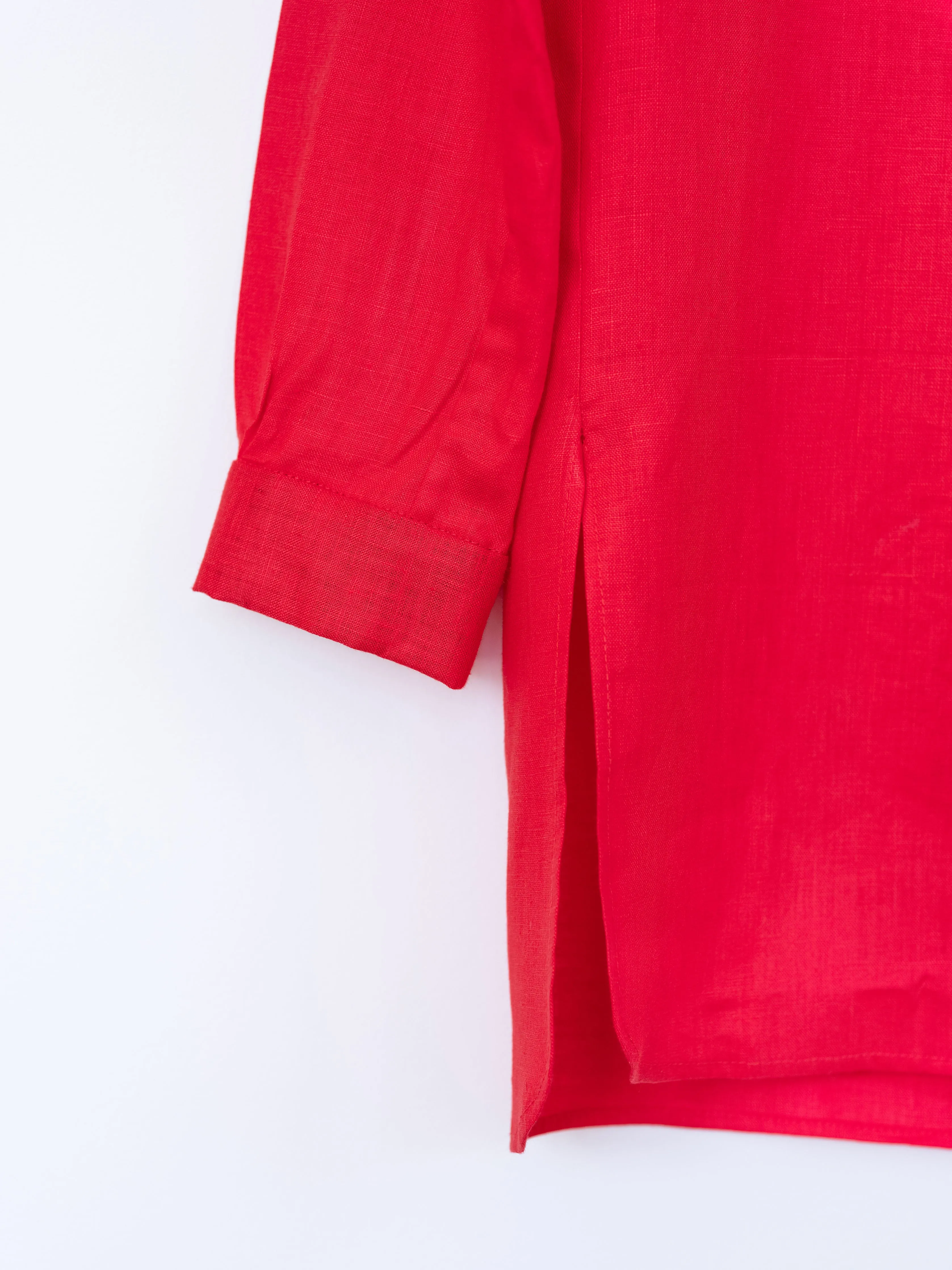 Mandarin Tunic in Linen