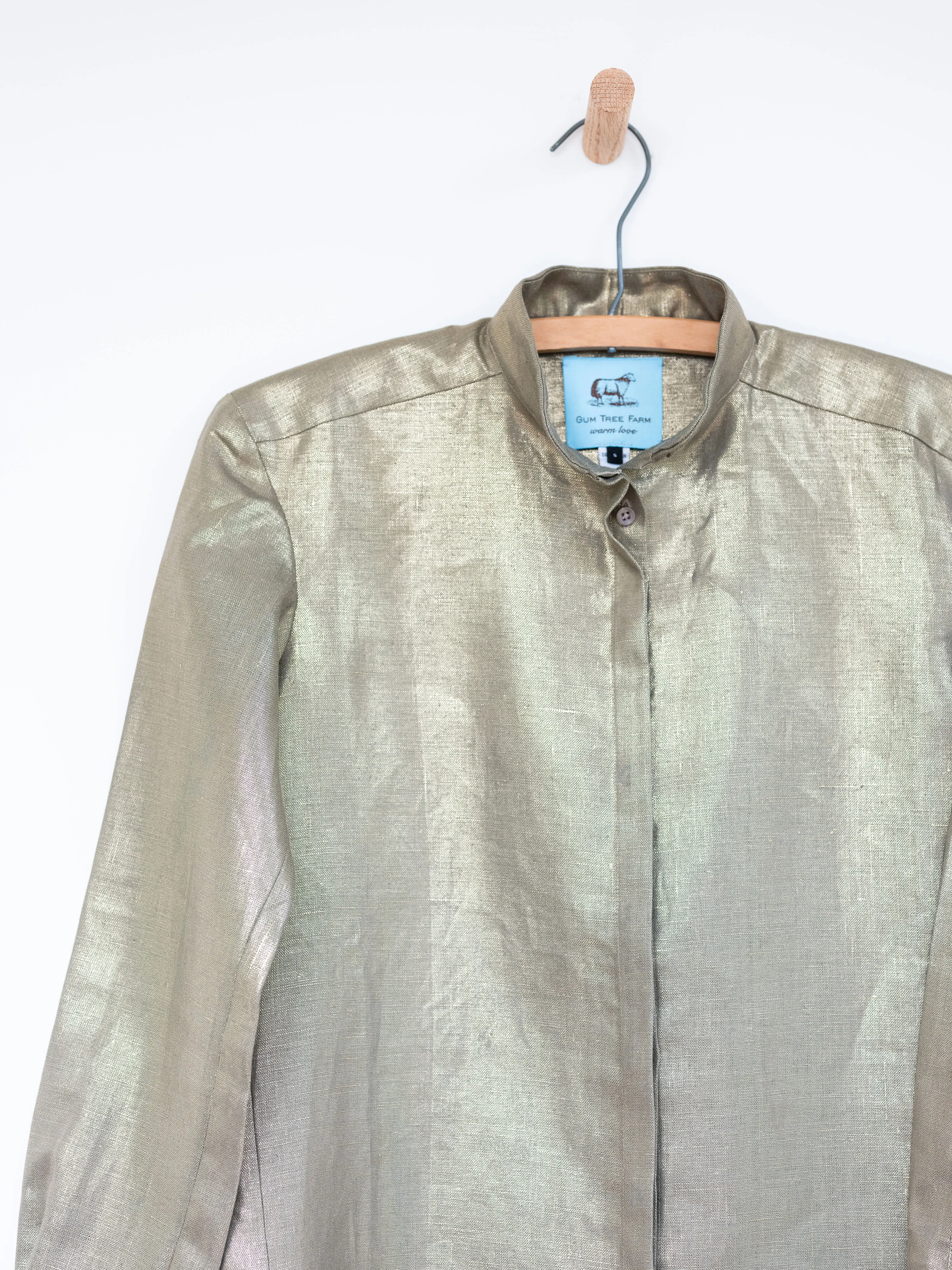 Mandarin Tunic in Linen