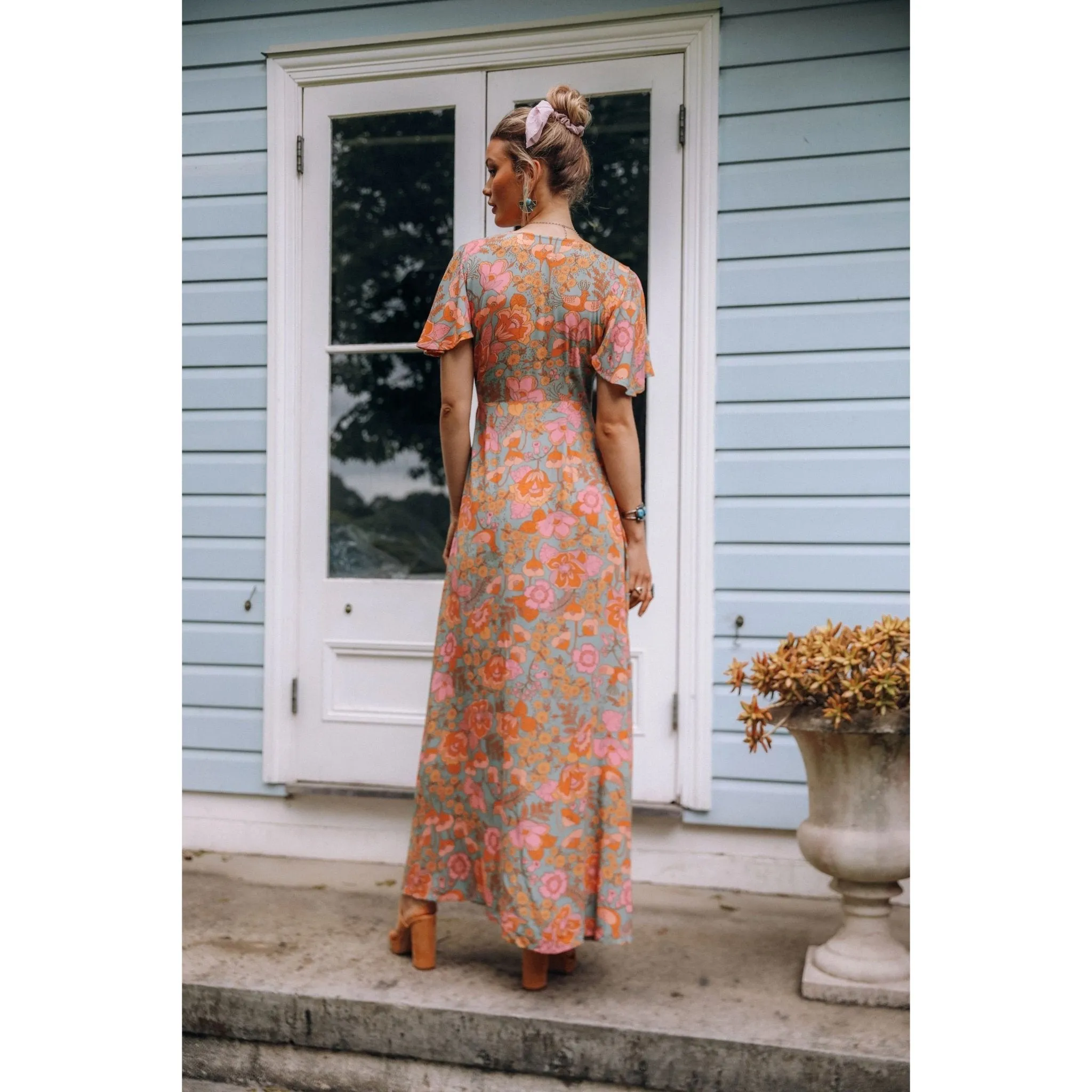 Mango Wrap Dress