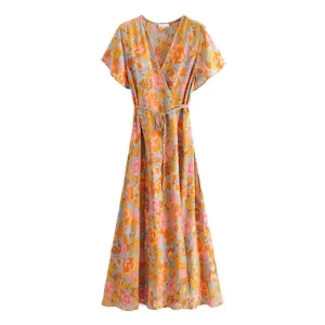 Mango Wrap Dress