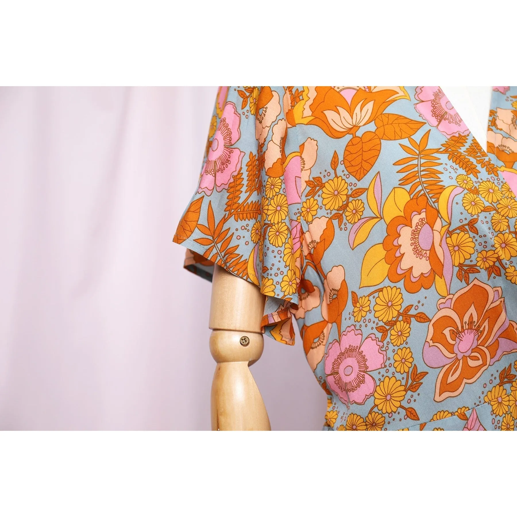 Mango Wrap Dress