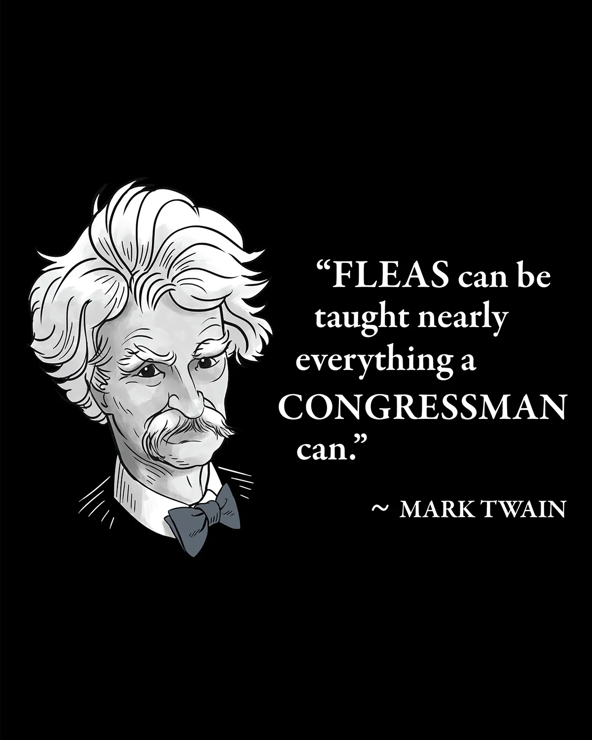 Mark Twain on Congressmen - Women's Edition