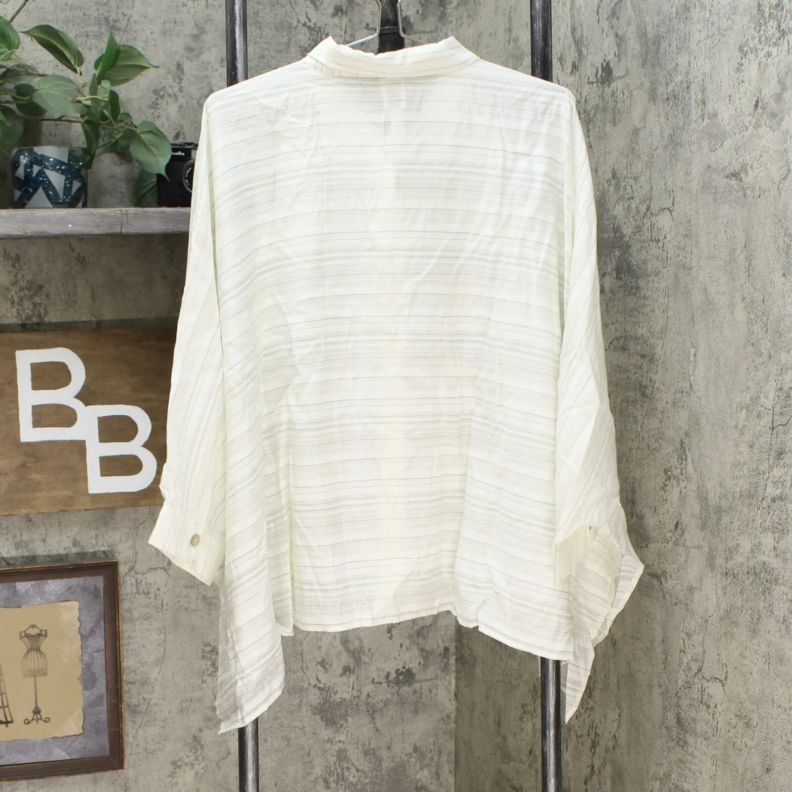 MarlaWynne WynneLayers Women's Plus Size Sheer Gauzy Unstructured Shirt