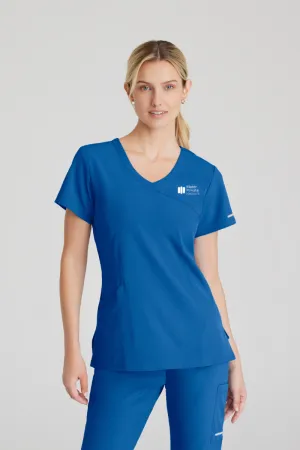 MATER PRIVATE NETWORK LOGO SKECHERS FEMALE RELIANCE 3-POCKET WRAP EFFECT TOP
