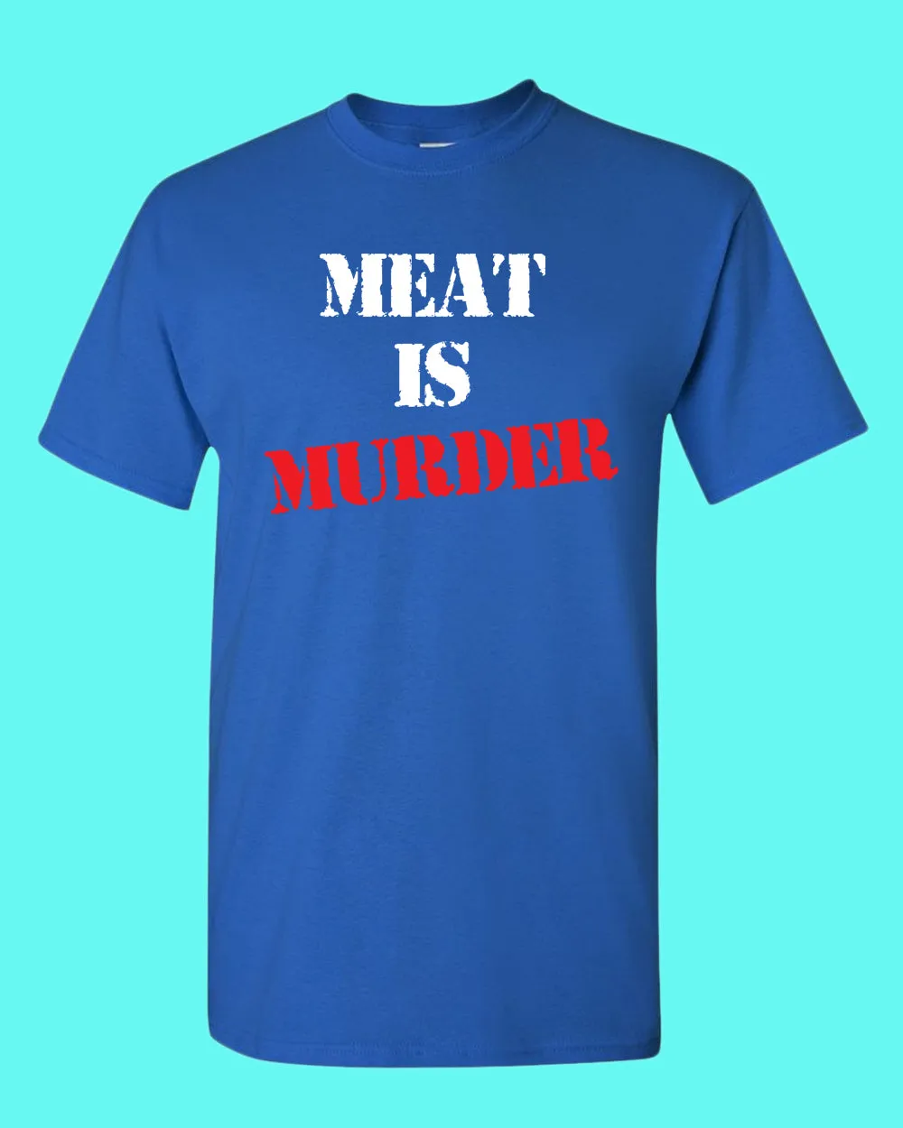 Meat is Murder T-shirt, vegetarian T-shirt