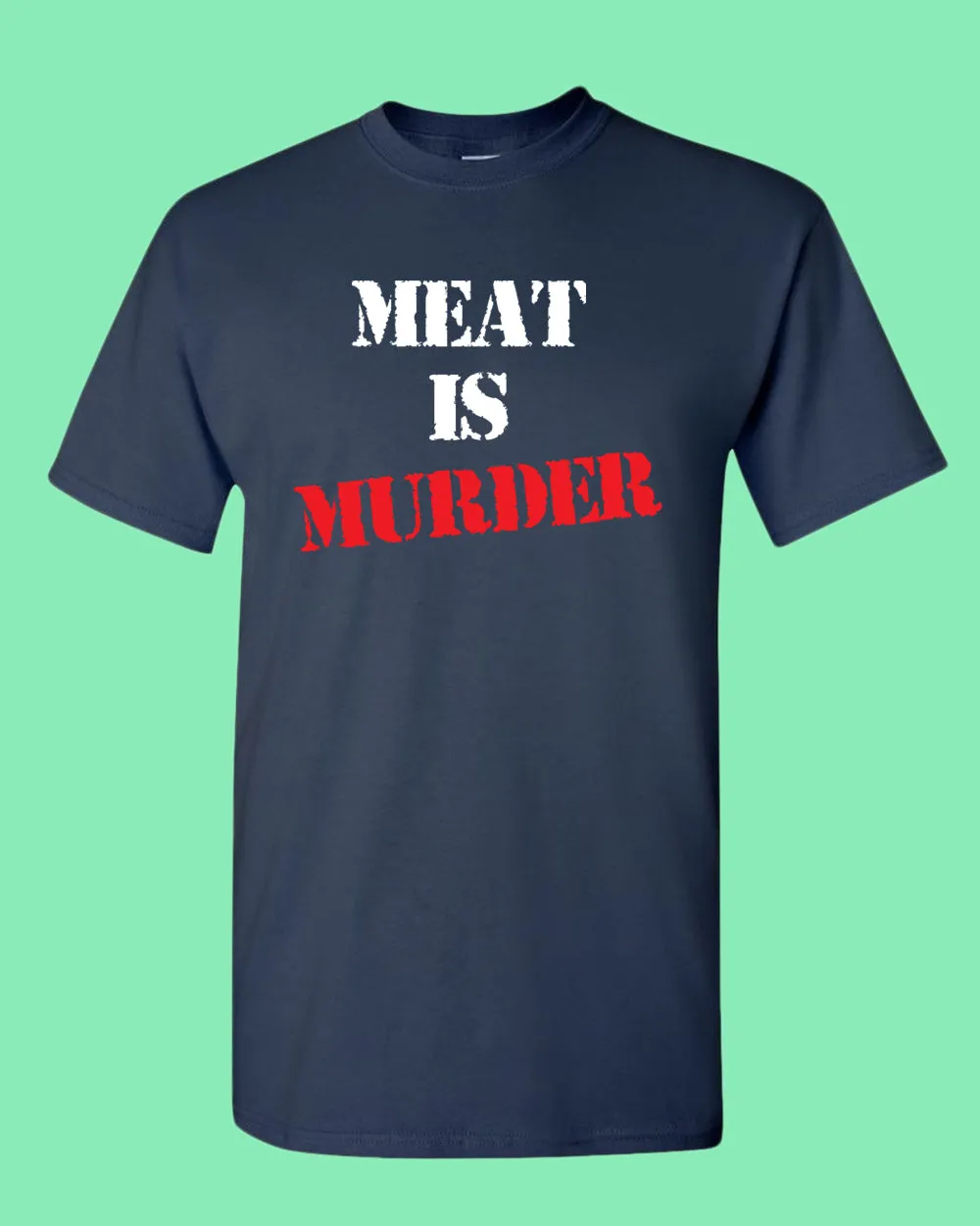 Meat is Murder T-shirt, vegetarian T-shirt