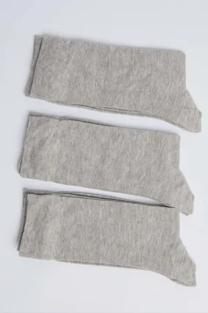 Men Cotton Socks  Grey