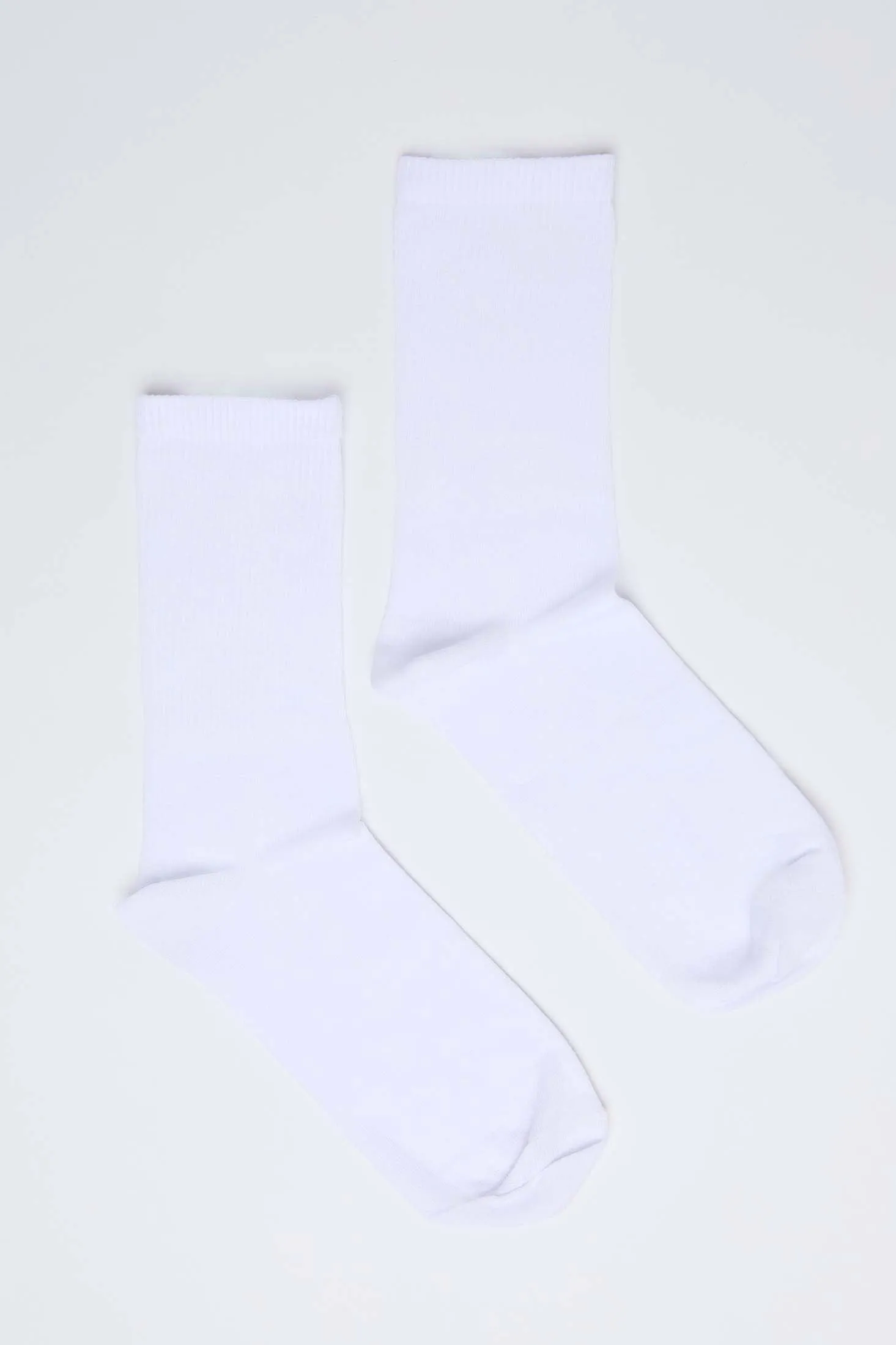 Men Cotton Socks  White
