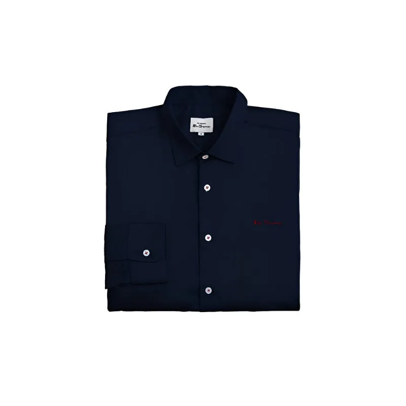 Mens Ben Sherman Slim T-Shirt -Navy