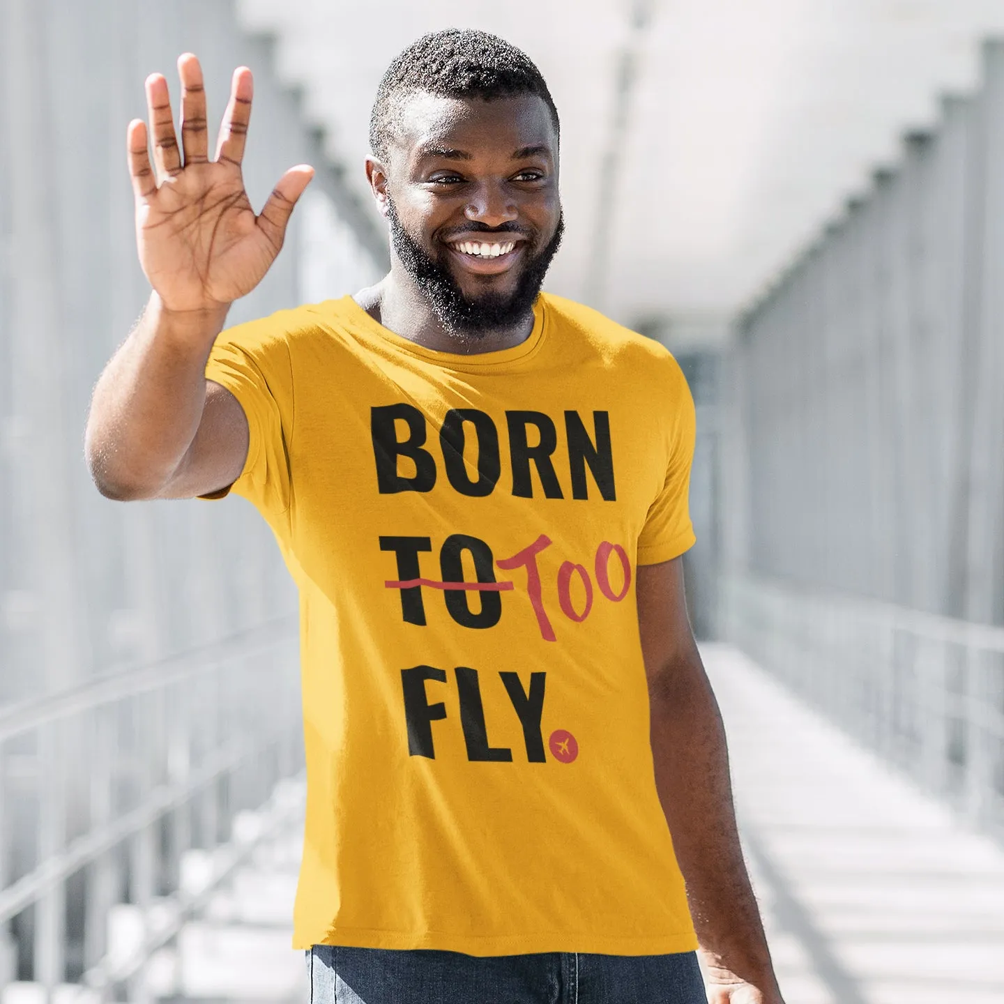 Men's Born Too Fly Tee