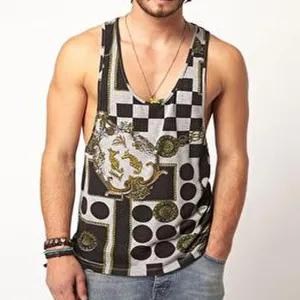 Men's Casual Sports Loose Sleeveless T-shirt