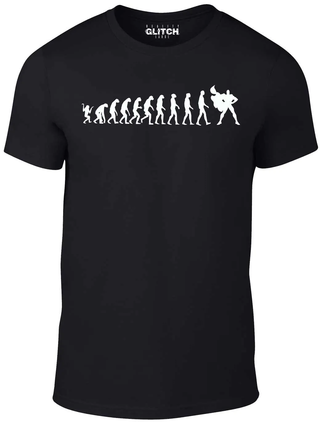 Men's Evolution of Superhero T-Shirt