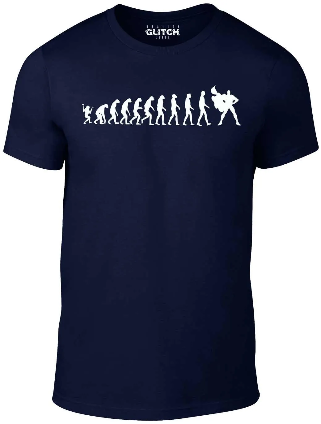 Men's Evolution of Superhero T-Shirt