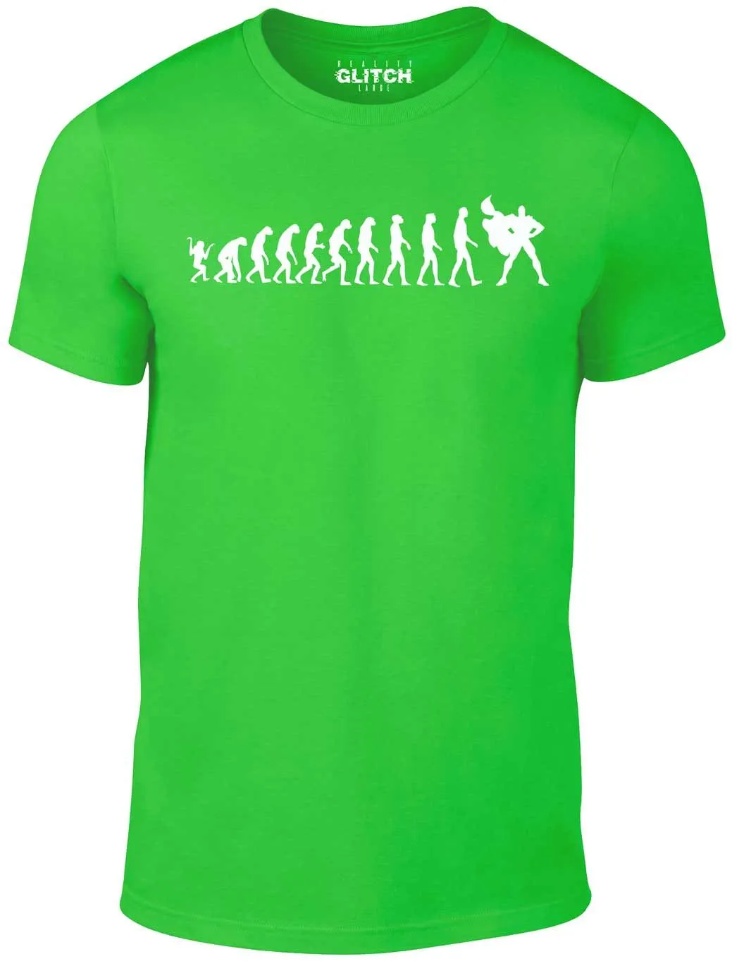 Men's Evolution of Superhero T-Shirt