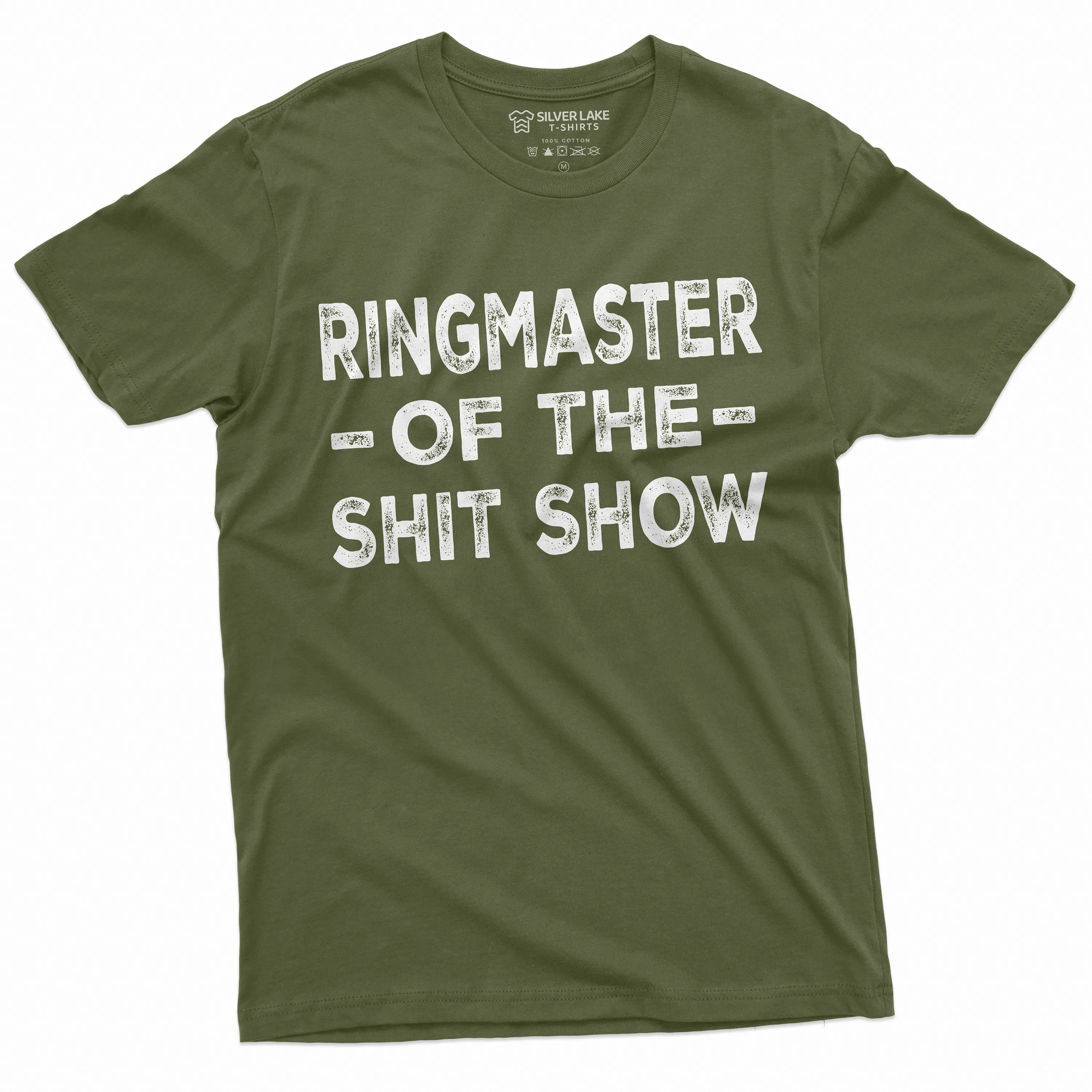 Men's Ringmaster of the Shit Show T-shirt Man ShitShow Funny Tee Shirt