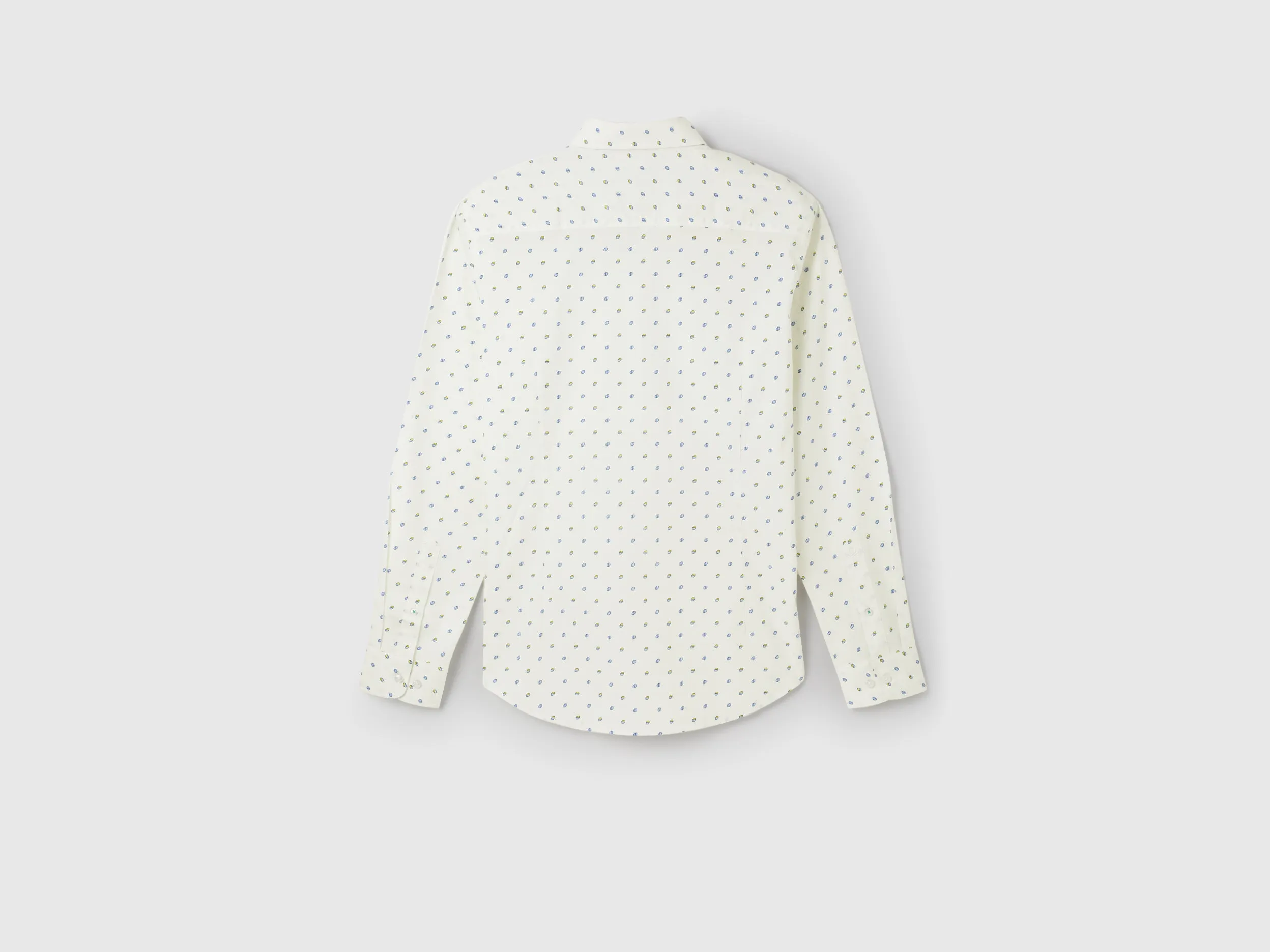 Men's Slim Fit Spread Collar Printed Shirts
